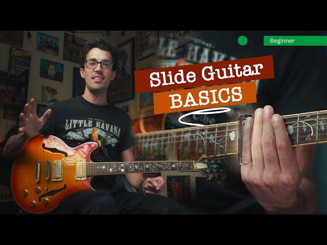 Welcome to Slide Guitar BASICS (for beginners)