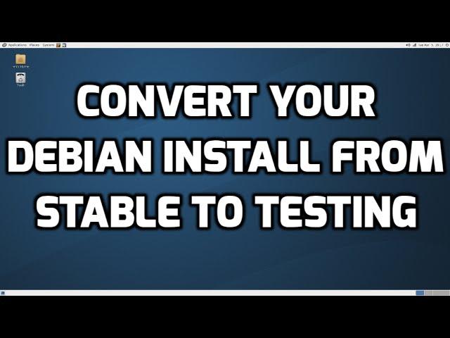 Convert Your Debian Install from Stable to Testing