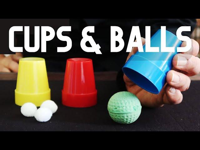 Cups and Balls - Easy Magic Trick #cupsandballs #easymagictrick #cupsandballstutorial