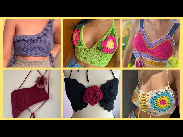 Sexy and hot crochet tunic top ideas 2024