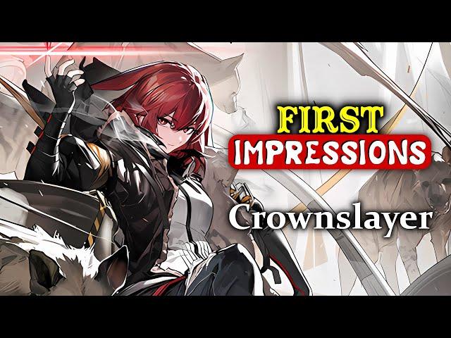 MY FIRST IMPRESSIONS ON CROWNSLAYER [ARKNIGHTS]