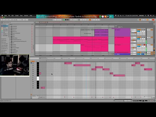 Ableton Live 11 BETA Testing! Music Production w/ Momentology