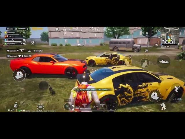 Dodge Challenger HELLCAT VS CHARGER PUBG mobile! Which one is better