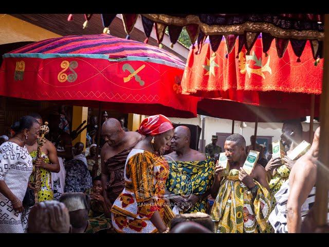 Lady Julia Joins Asantehene To Celebrate The 4th Akwasidae At The Manhyia Palace