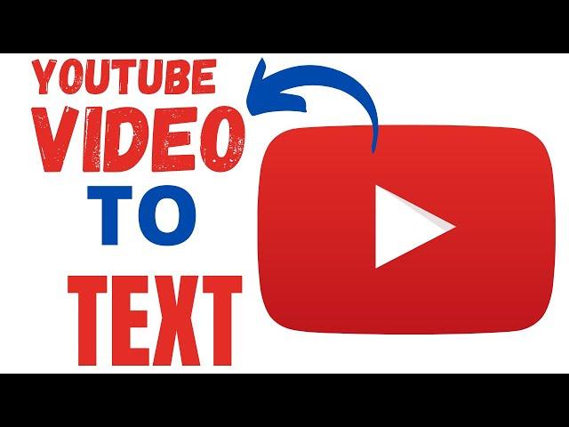 How To Transcribe Youtube Video to Text in 1 Minute (Free to Use)