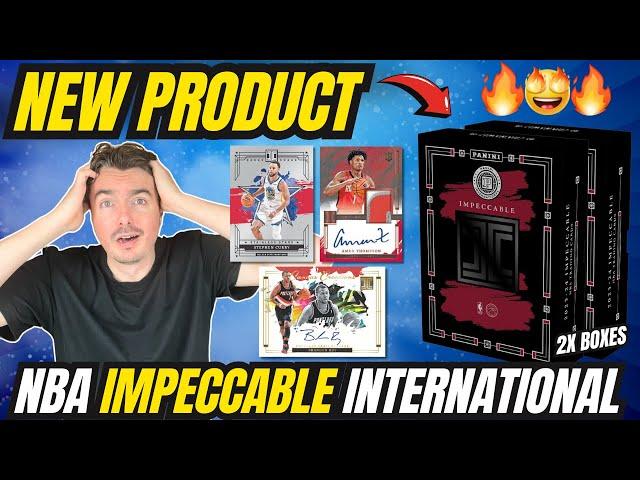 HOT NEW PRODUCT! 2023-24 NBA IMPECCABLE INTERNATIONAL - ONLY $400!?!?