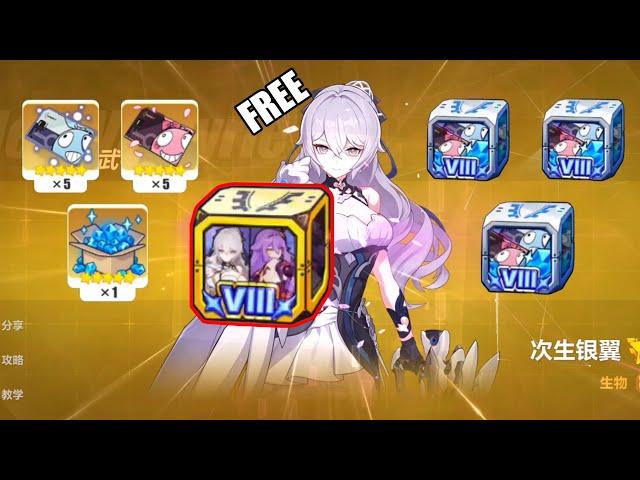 Honkai Impact 3 7.8 : FREE SILVERWING - SIRIN + GACHA TICKET or CRYSTAL