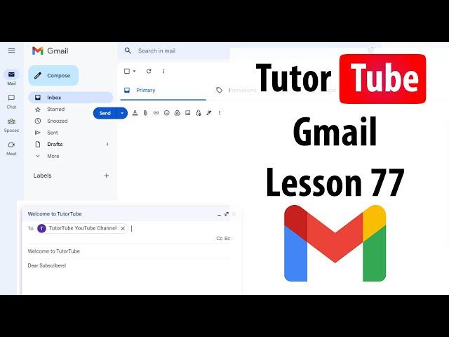 Gmail Tutorial - Lesson 77 - Show and Hide Categories and Labels