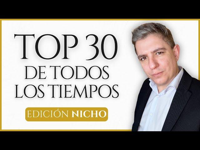 TOP 30 MEJORES FRAGANCIAS DE TODOS LOS TIEMPOS. Ed. NICHO