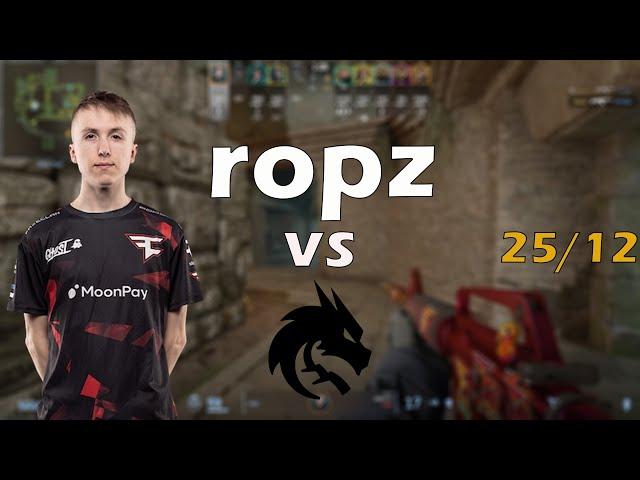 CS2 POV Demo FaZe ropz (25/12) vs Spirit (de_ancient) @ Perfect World Shanghai Major 2024