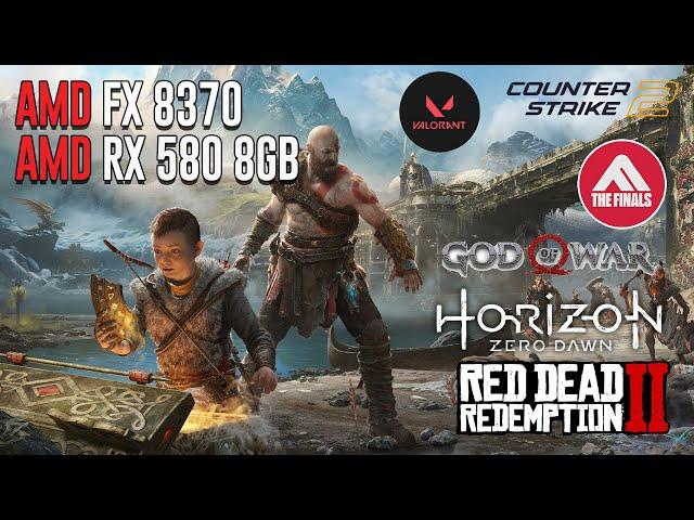 FX 8370+ RX 580 8GB in 2024? test in 6 GAMETEST+Benchmarks!