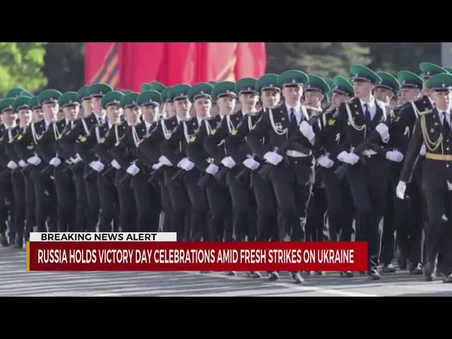 Russia holds Victory Day celebrations amid fresh strikes on Ukraine