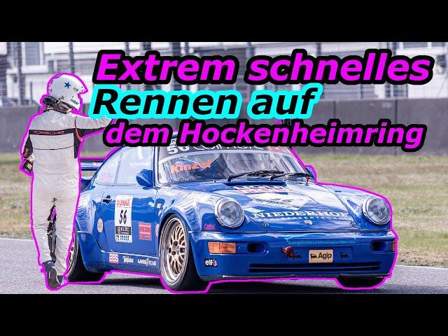 [Porsche 964 RSR] Ich habe Spaß auf dem HOCKENHEIMRING | Kinzel Motorsport |