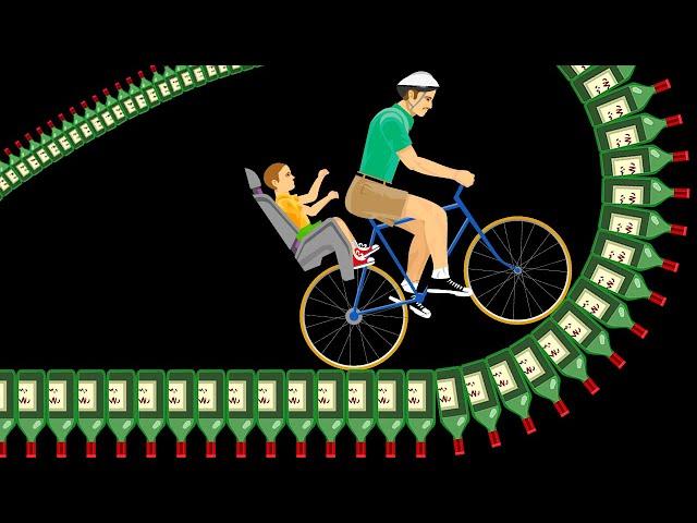 ПО БУТЫЛКАМ В НЕБО ► Happy Wheels #307 Хэппи Вилс