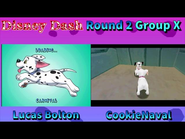 Disney Dash | Round 2 | Group X | Lucas Bolton vs CookieNaval