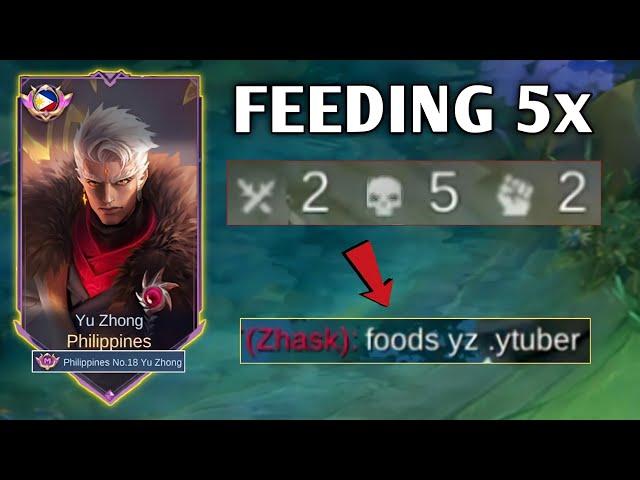 FEEDING 5x! TRASH TALKER ENEMY THINK THEY CAN EASILY WIN