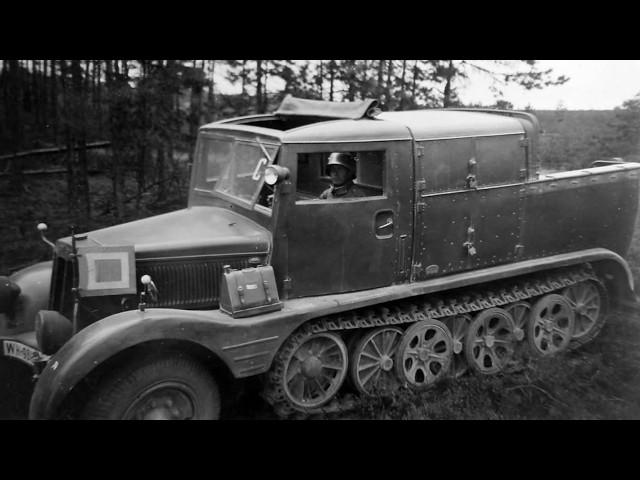 Half-Track Artillery Tractor - Sd.Kfz. 11 #ww2 #halftrack #german