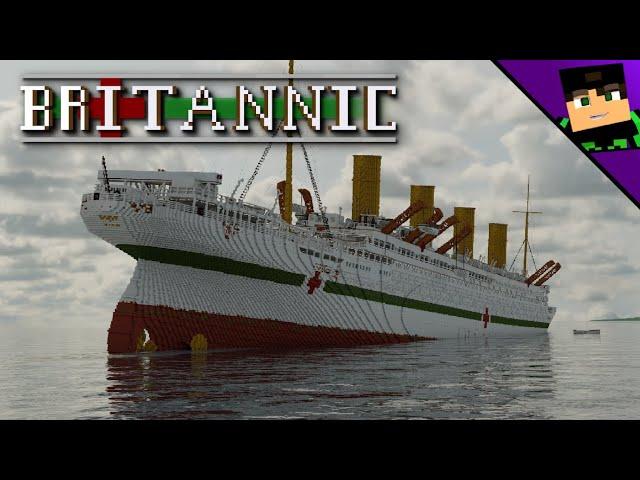 The Sinking of HMHS Britannic [Minecraft Animation]