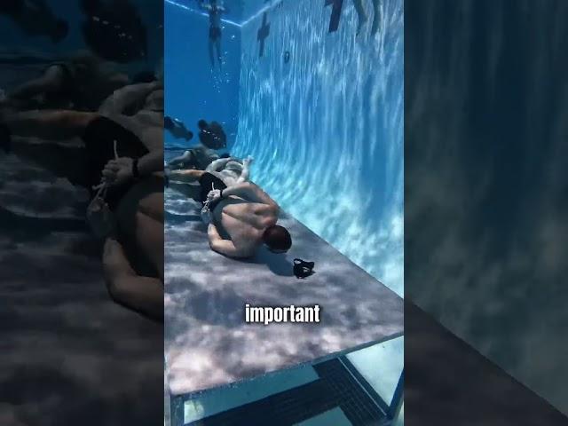 Underwater Training is Intense