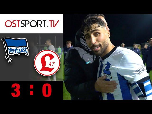 Jindaoui-Show mit 2 Toren & MEGA-Chancen: Hertha BSC II - Lichtenberg 47 3:0 | Regionalliga Nordost