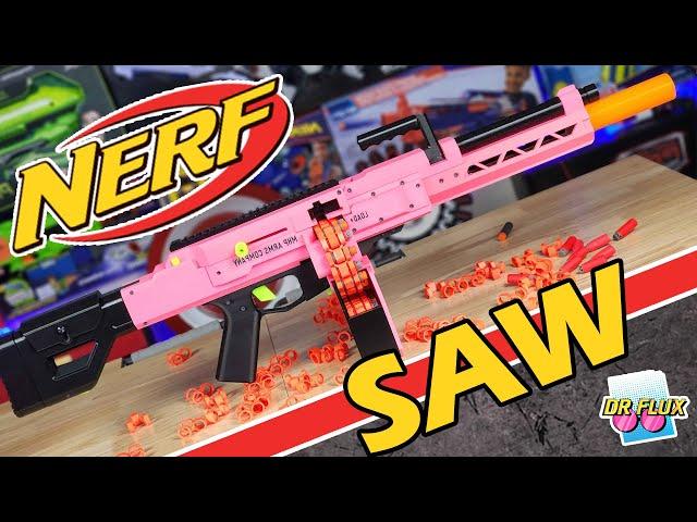 A Real Nerf M249 SAW