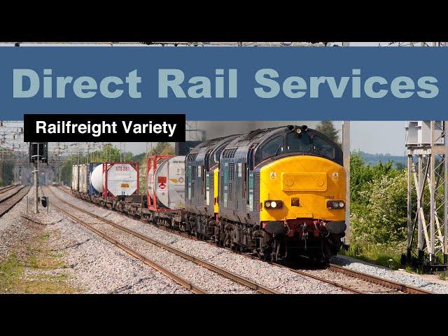 Direct Rail Services (DRS) Railfreight Variety with Class 20s, 37s, 57s and 68s