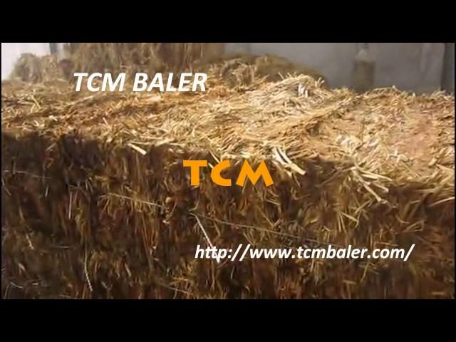 TCM-HPA100C Straw baler Hay baling press automatic