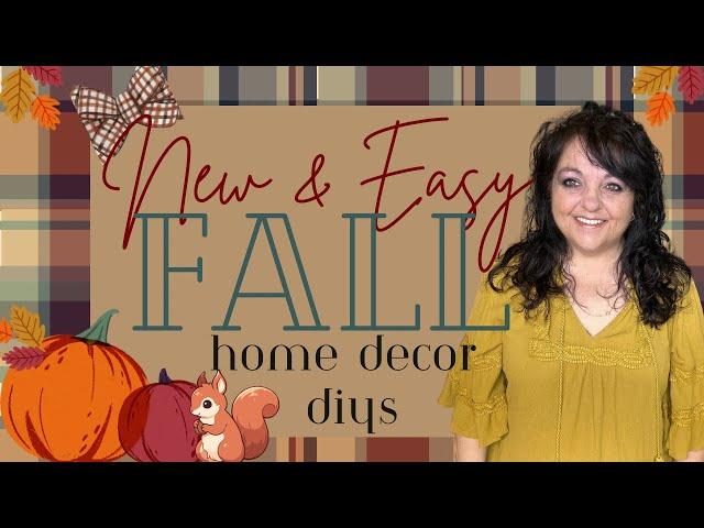 New & Easy Fall DIYs | Home Decor on a Budget