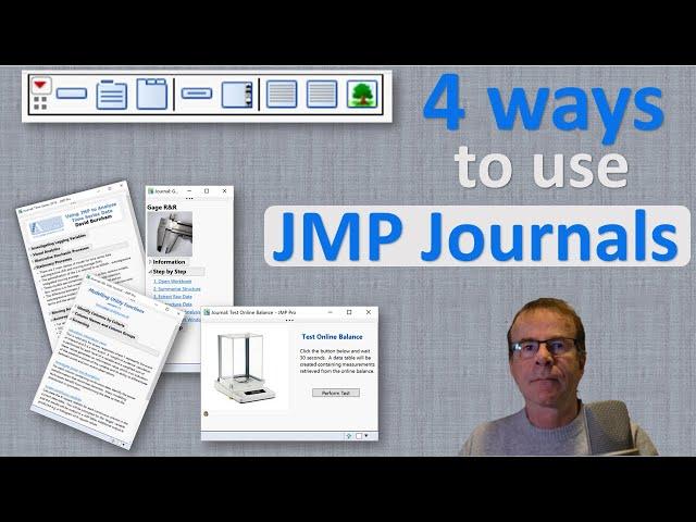 4 Reasons to use a JMP Journal