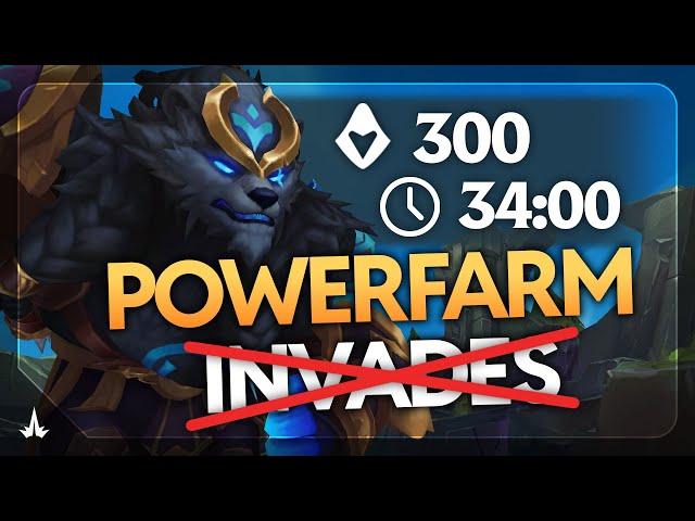 How to Min/Max Powerfarming WITHOUT INVADING...