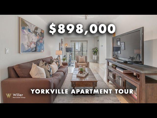 Yorkville 2 Bedroom Condo - Toronto Apartment Tour