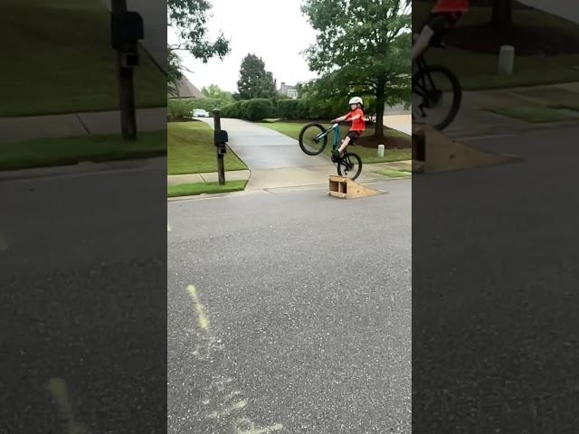 Huge air on huge kicker ramp