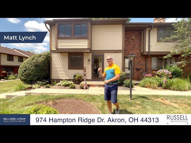 Real Estate Tour of 974 Hampton Ridge Dr. Akron, Ohio