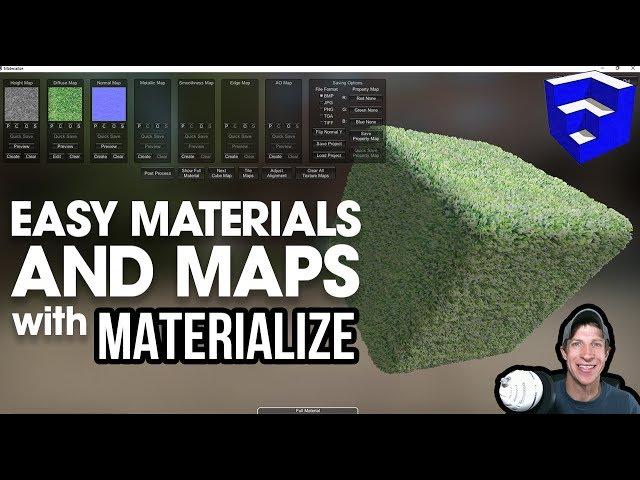 FREE Texture and Map Generation with Materialize - Easy Texture Creator