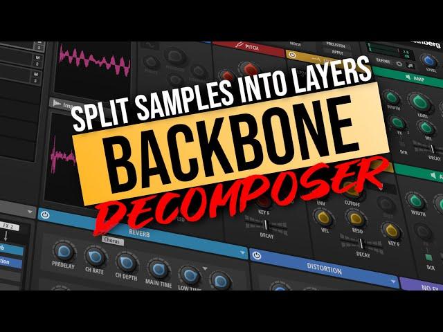 Backbone Decomposer System can Split Samples into Separate Layers for Re-Synthesis/Processing!?!