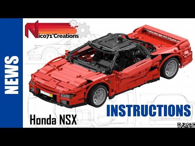 News : Instructions for Honda NSX 90 MK1 !