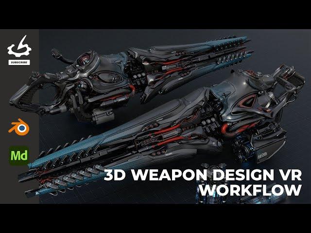 3D Weapon Design VR Workflow with Bryant Momo Koshu