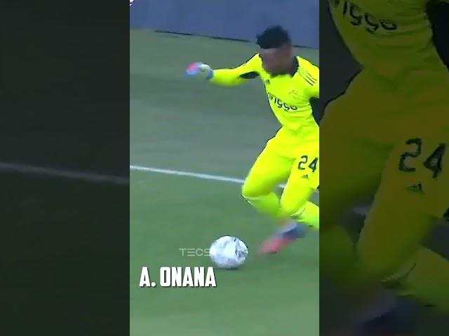 Andre Onana Dribbling Skills