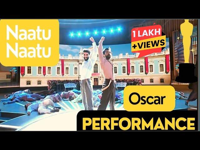 RRR Oscar95: Naatu Naatu song Live performance in Oscar stage 2023 | #naatunaatu #RRR #rrroscar