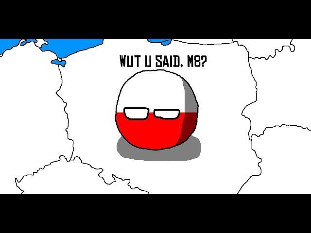 Polandball Stories #3 Polandball about his NEIGHBOURS