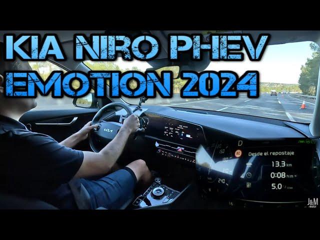 Kia Niro PHEV Emotion 2024 | Consumo autopista | Test drive | POV