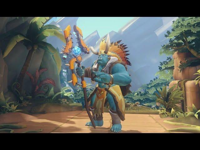 Обзор героев из игры Paladins (Грохк)