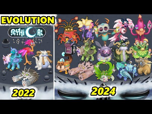 Mythical Island Evolution and Full Song (My Singing Monsters)