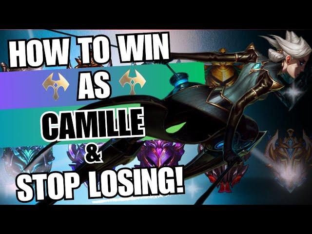 Bad at Camille? Here's how to get Better FAST | WildRift Camille Guide