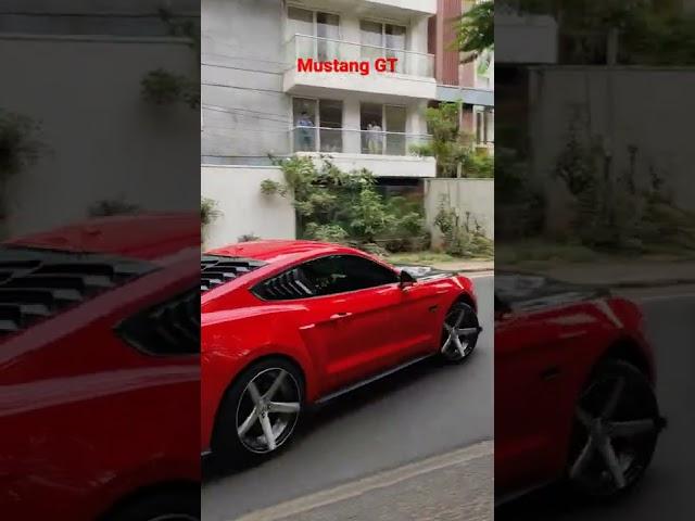 Mustang GT with Armytrix exhaust in Chennai #shorts