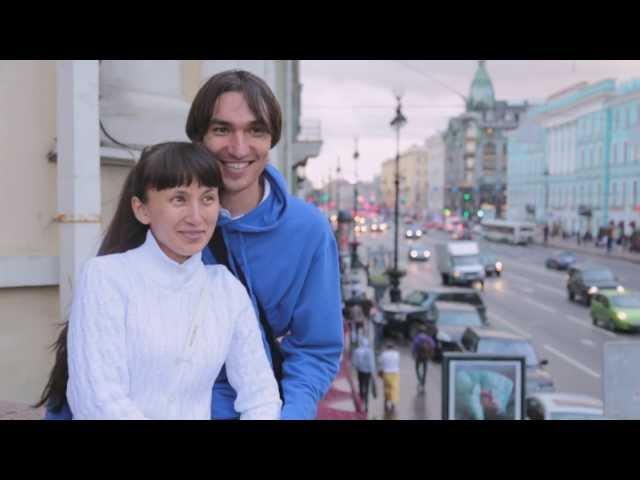 Частный ролик. Прогулка влюбленных по Петербургу.