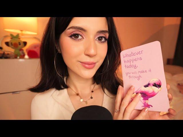 ASMR for those who feel lonely ~ whispering & postitve affirmations