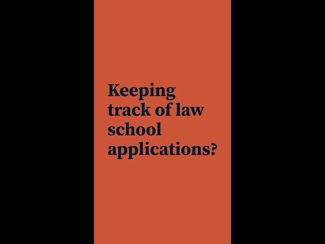 LawHub Application Status Tracker