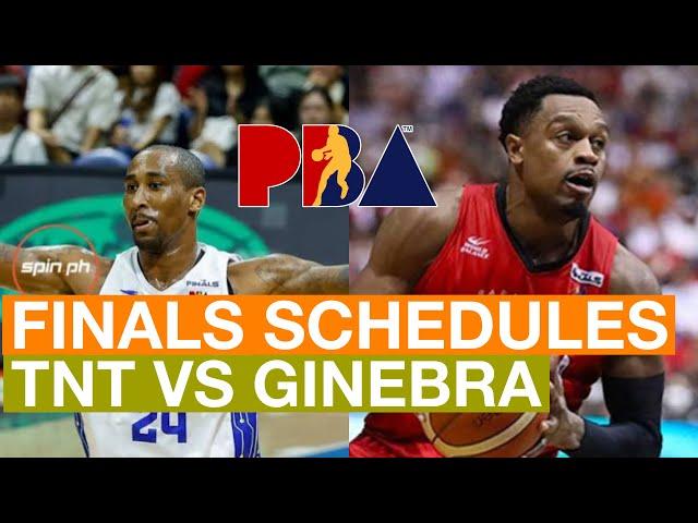 TNT VS GINEBRA PBA FINALS FULL SCHEDULES 2025 | PBA COMMISIONER’S CUP 2024-2025 | PBA SEASON 49