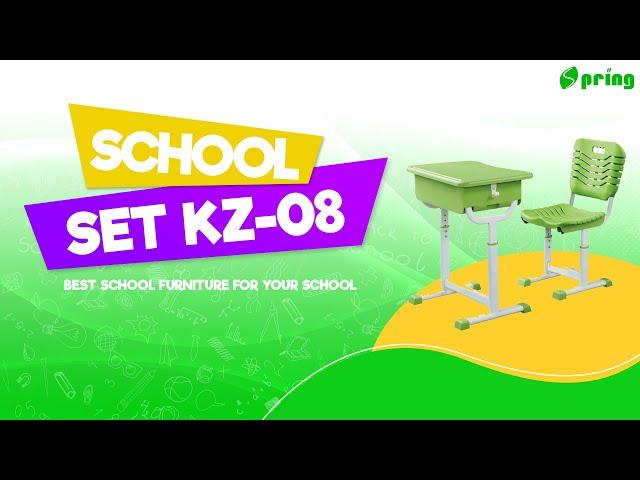 School Set for Primary and Elementary School KZ-08 by SPRING FURNITURE